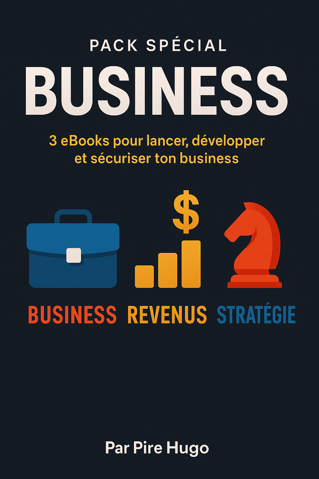 🚀 Le Pack Spécial Business — 3 eBooks pour lancer, développer et sécuriser ton business