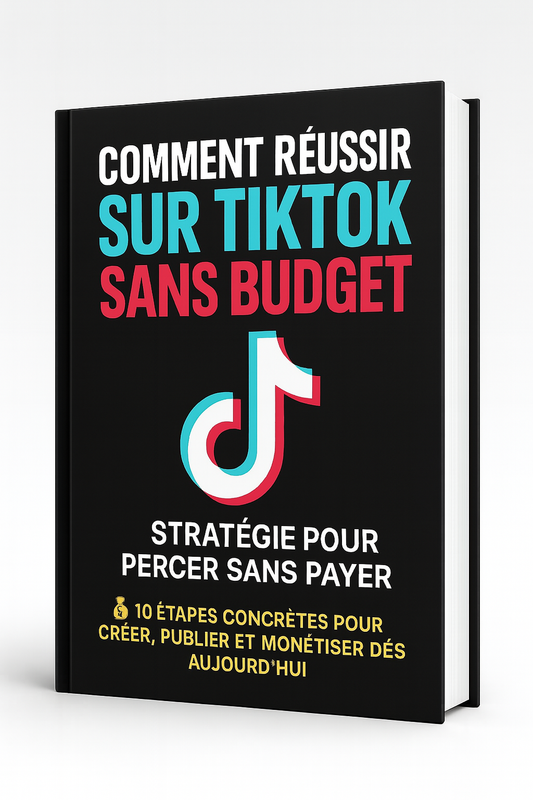 📘Comment réussir sur TikTok sans budget - EBOOK 100 % GRATUIT